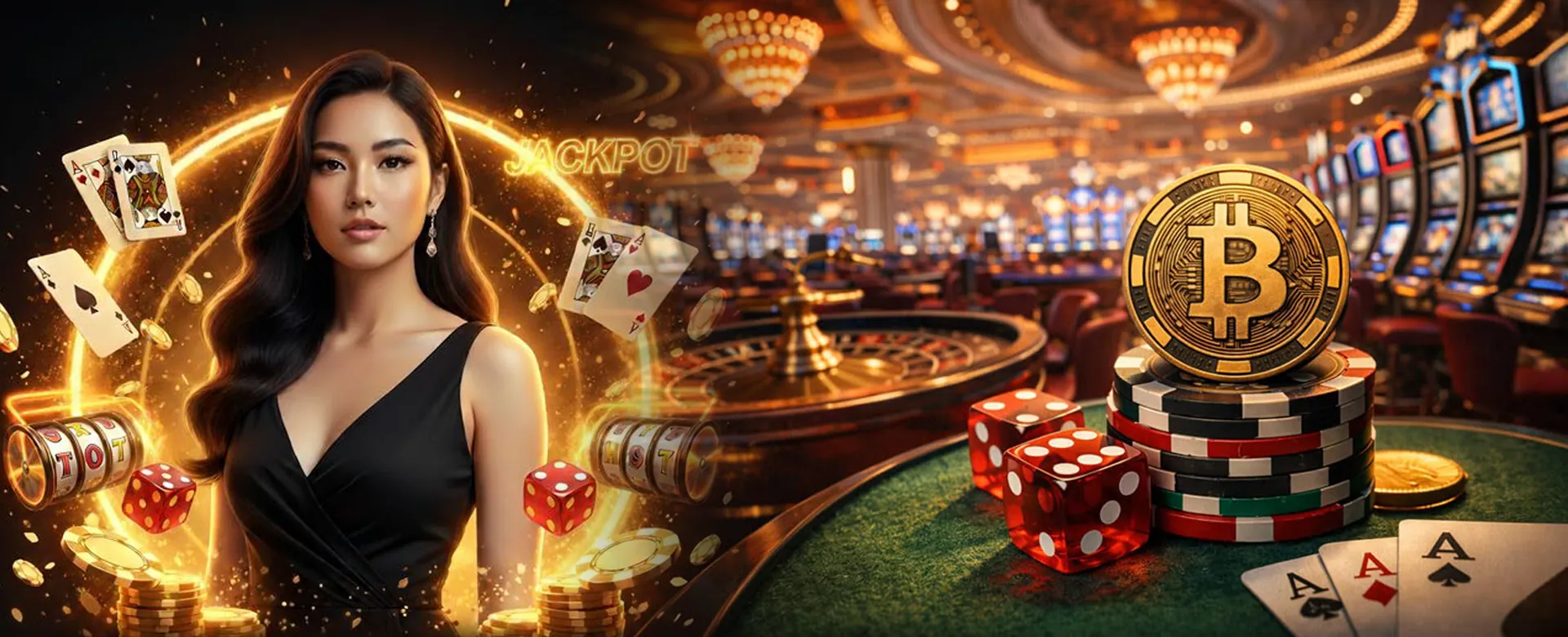 sg777 Live Casino Hero Banner with Professional Dealers